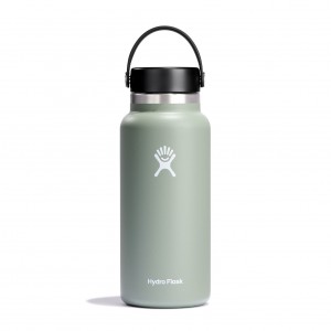 Agave Hydro Flask 32 oz Wide Mouth | UIPNCWK-13