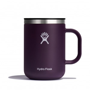 Eggplant Hydro Flask 24 oz Mug | NGUYVID-41