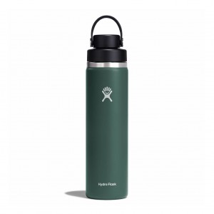 Fir Hydro Flask 24 oz Wide Mouth with Flex Chug Cap | OHRJQVE-65