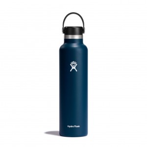 Indigo Hydro Flask 24 oz Standard Mouth | GJDUBWH-74