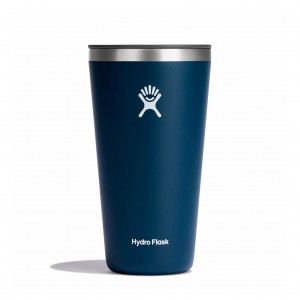 Indigo Hydro Flask 28 oz All Around™ Tumbler | YCHUJSX-10