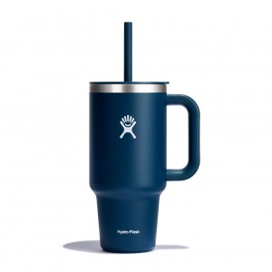 Indigo Hydro Flask 32 oz All Around™ Travel Tumbler | BMPUELH-21