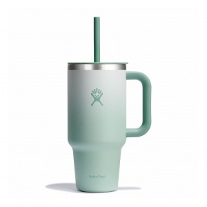 Matcha Ombre Hydro Flask 32 oz All Around™ Travel Tumbler | XTSPFEB-95