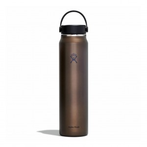 Obsidian Hydro Flask 40 oz Lightweight Wide Mouth Trail Series™ | ZTUSLIF-86