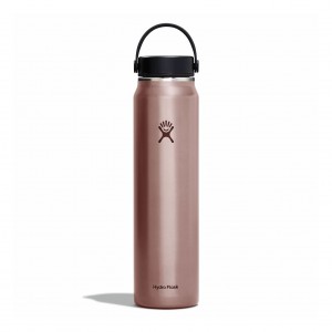 Quartz Hydro Flask 40 oz Lightweight Wide Mouth Trail Series™ | YAWEPJI-92