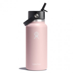 Trillium Hydro Flask 32 oz Wide Mouth with Flex Straw Cap | HYTULQW-38