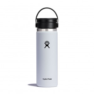 White Hydro Flask 20 oz Coffee with Flex Sip™ Lid | RTWBMQU-73