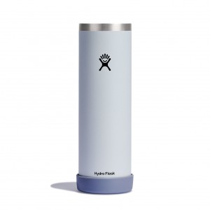 White Hydro Flask Tandem Cooler Cup | PQKSBWR-56