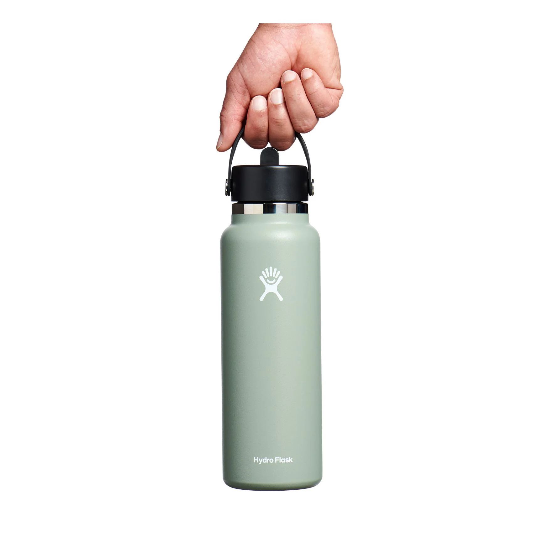 Agave Hydro Flask 40 oz Wide Mouth with Flex Straw Cap | MDLBFPR-58