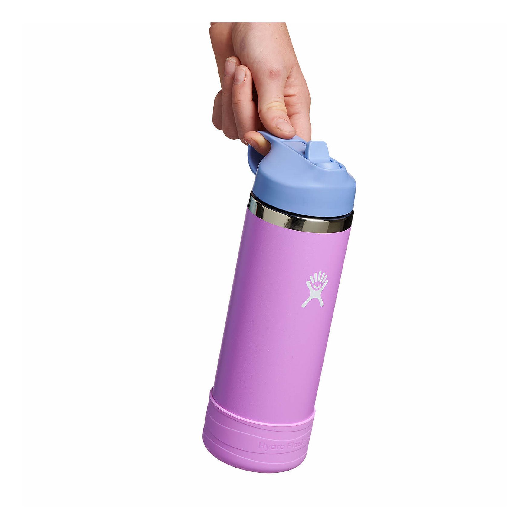 Anemone Hydro Flask 18 oz Kids Wide Mouth w/ Straw Cap | TECVQUS-65