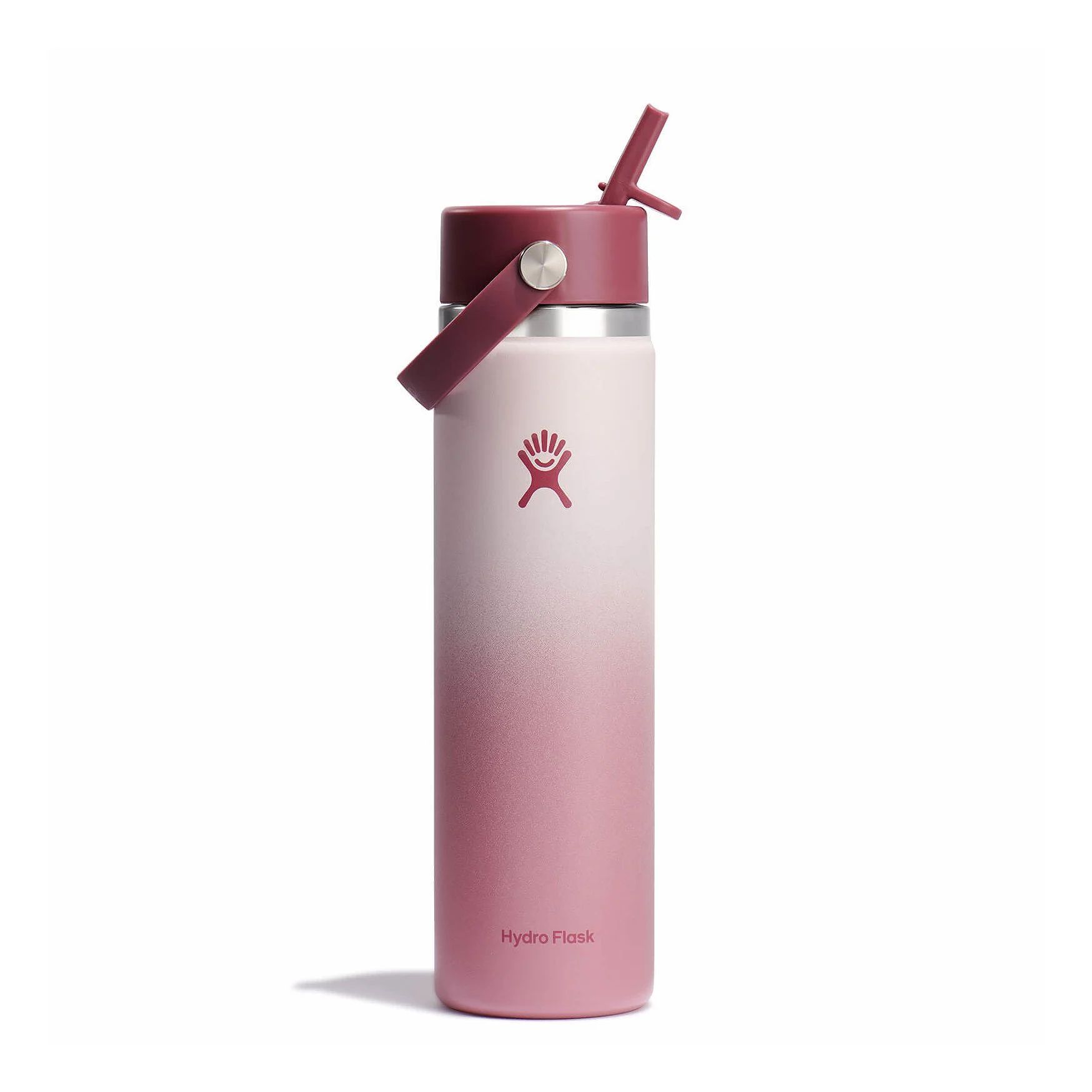 Bayberry Ombre Hydro Flask 24 oz Wide Mouth with Flex Straw Cap | TVSNLMQ-89