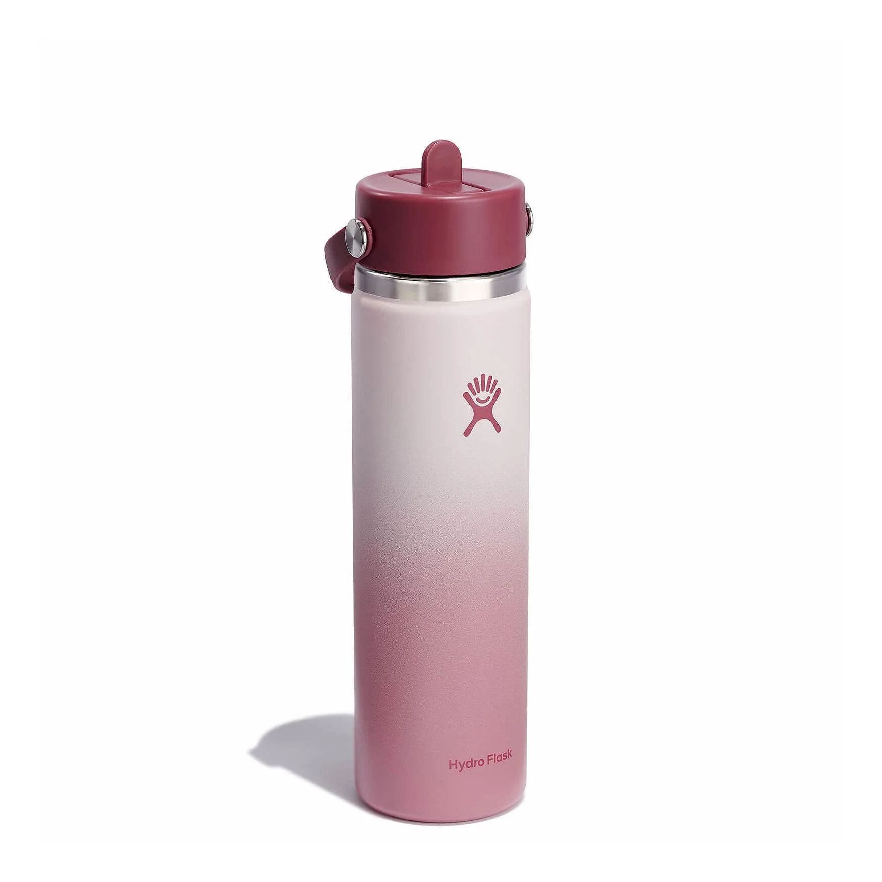 Bayberry Ombre Hydro Flask 24 oz Wide Mouth with Flex Straw Cap | TVSNLMQ-89