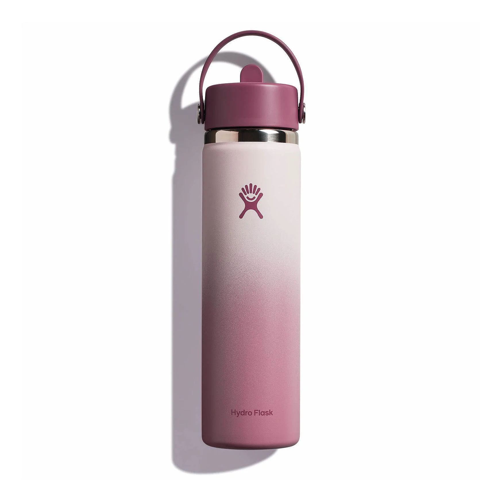 Bayberry Ombre Hydro Flask 24 oz Wide Mouth with Flex Straw Cap | TVSNLMQ-89