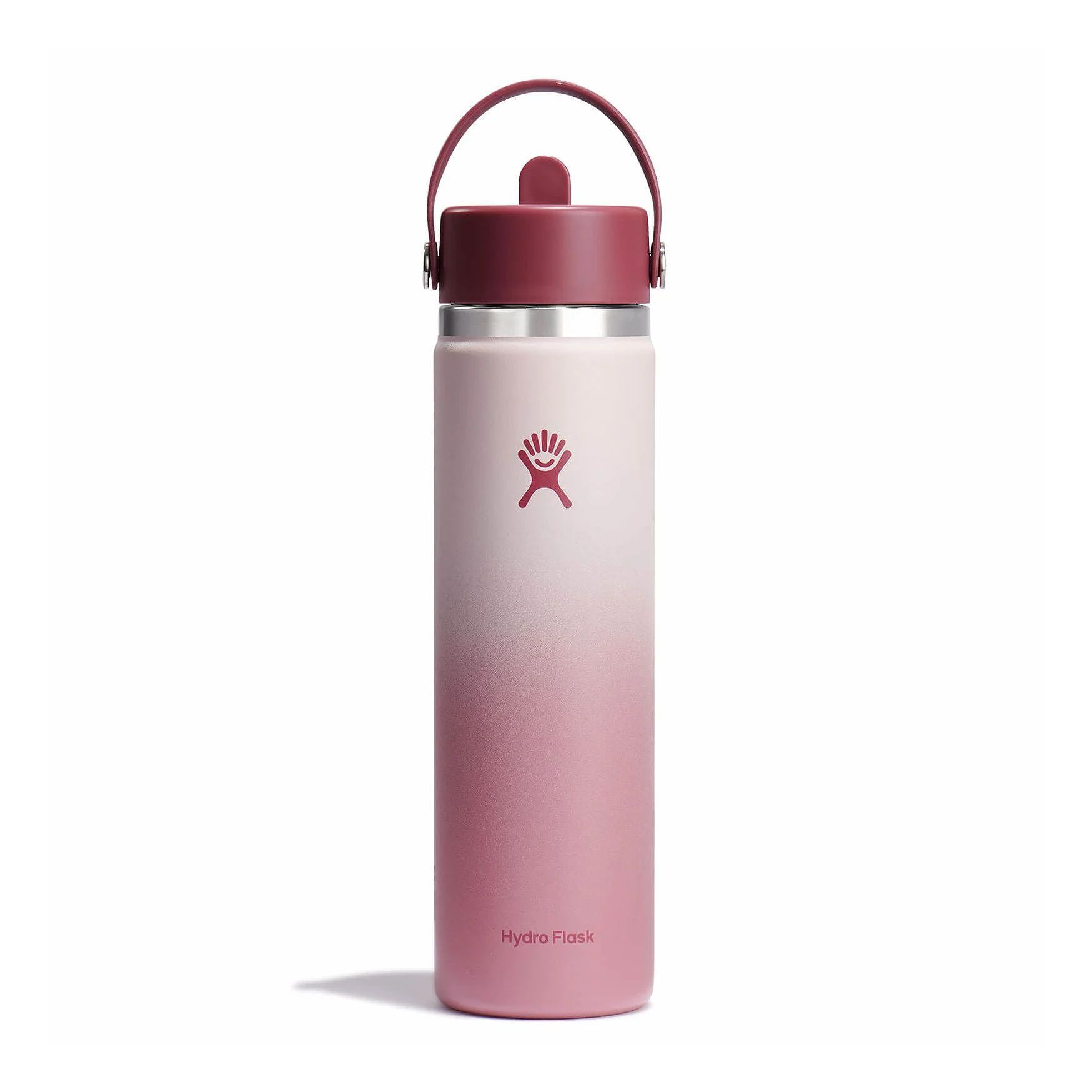 Bayberry Ombre Hydro Flask 24 oz Wide Mouth with Flex Straw Cap | TVSNLMQ-89