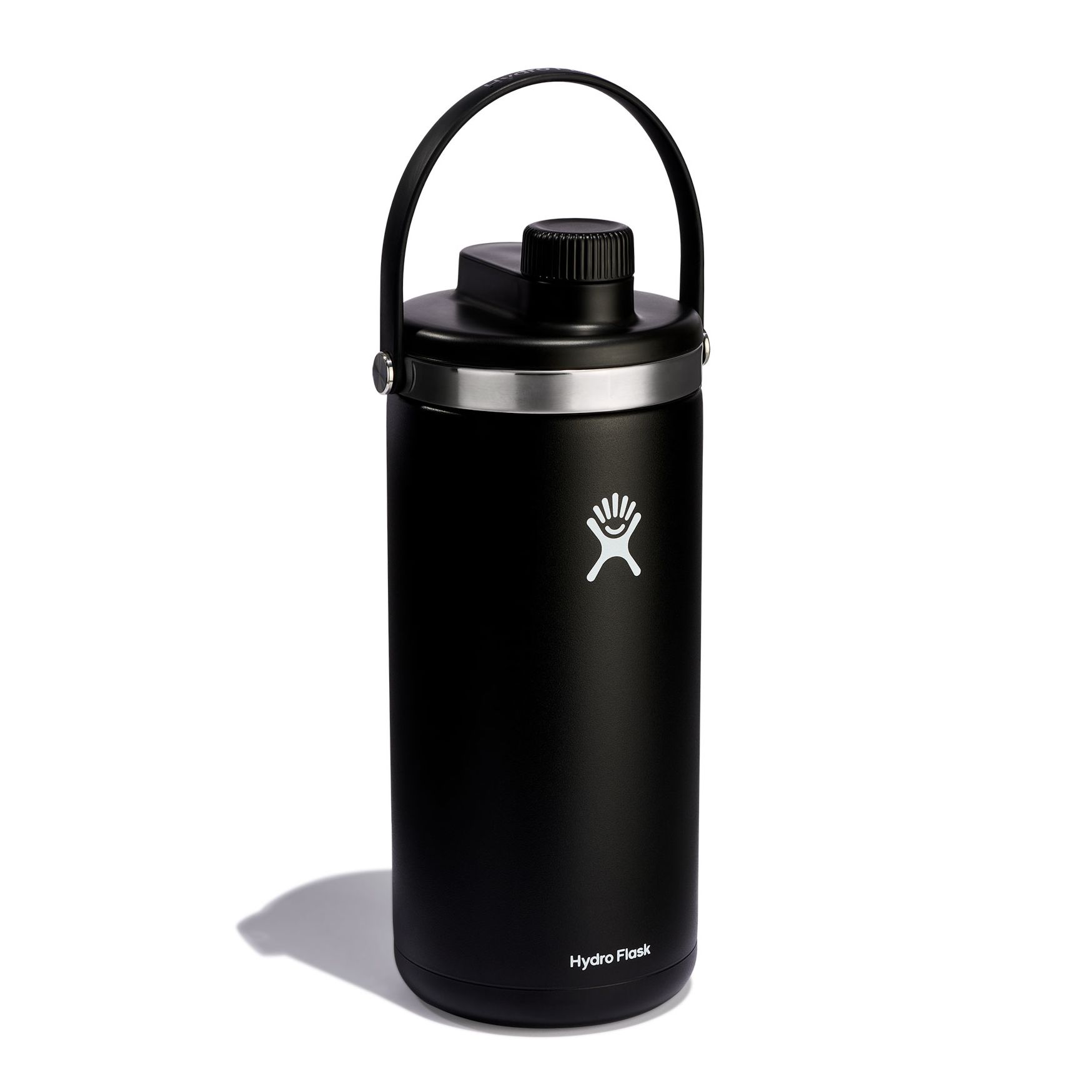 Black Hydro Flask 128 oz Oasis | SFXACIH-73