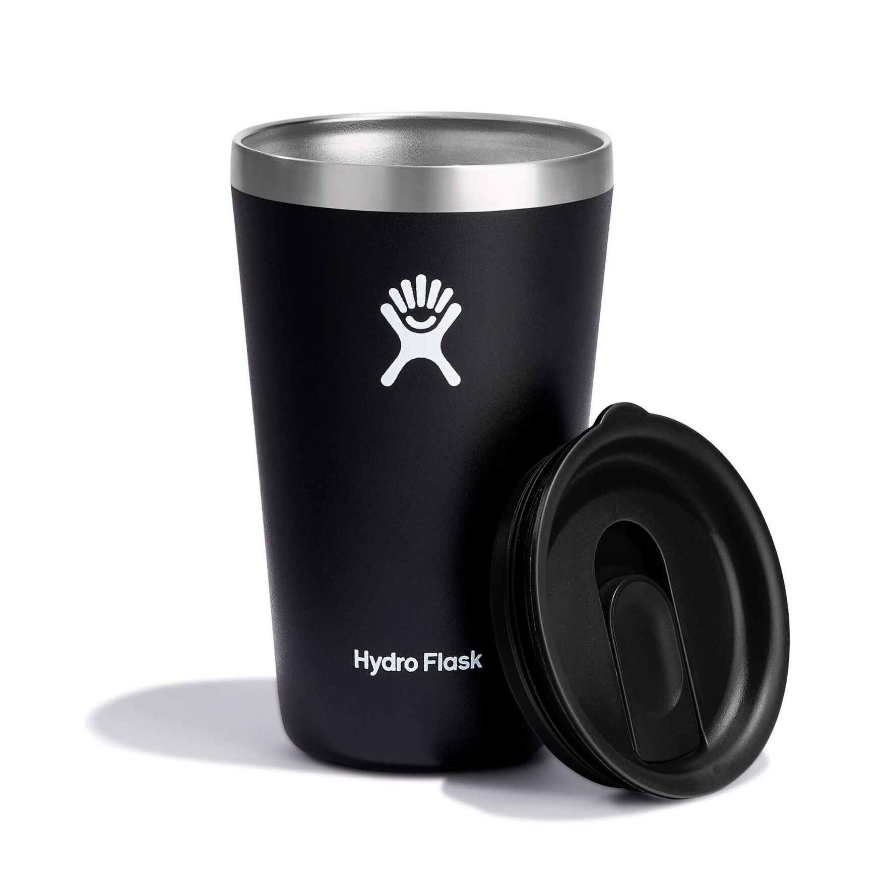 Black Hydro Flask 16 oz All Around™ Tumbler | VFQCISE-71