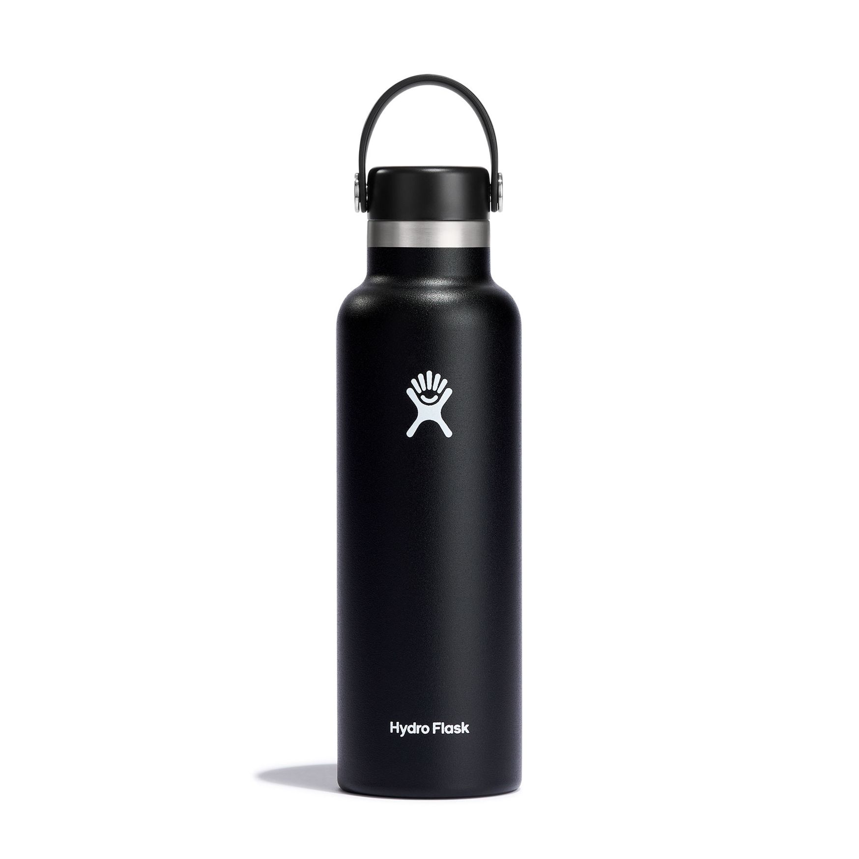 Black Hydro Flask 21 oz Standard Mouth | VQTPOLJ-79