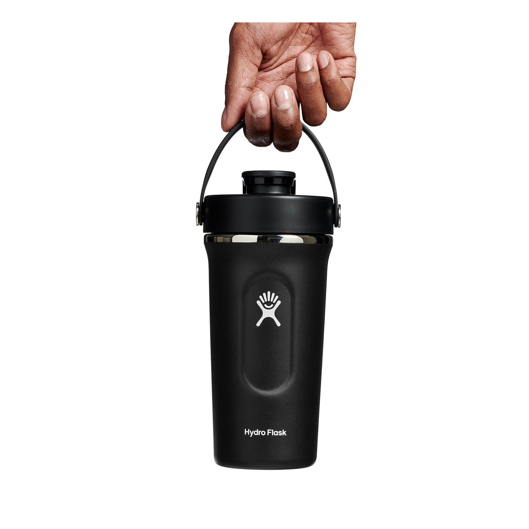 Black Hydro Flask 24 oz Insulated Shaker Bottle | OUXZTSY-38