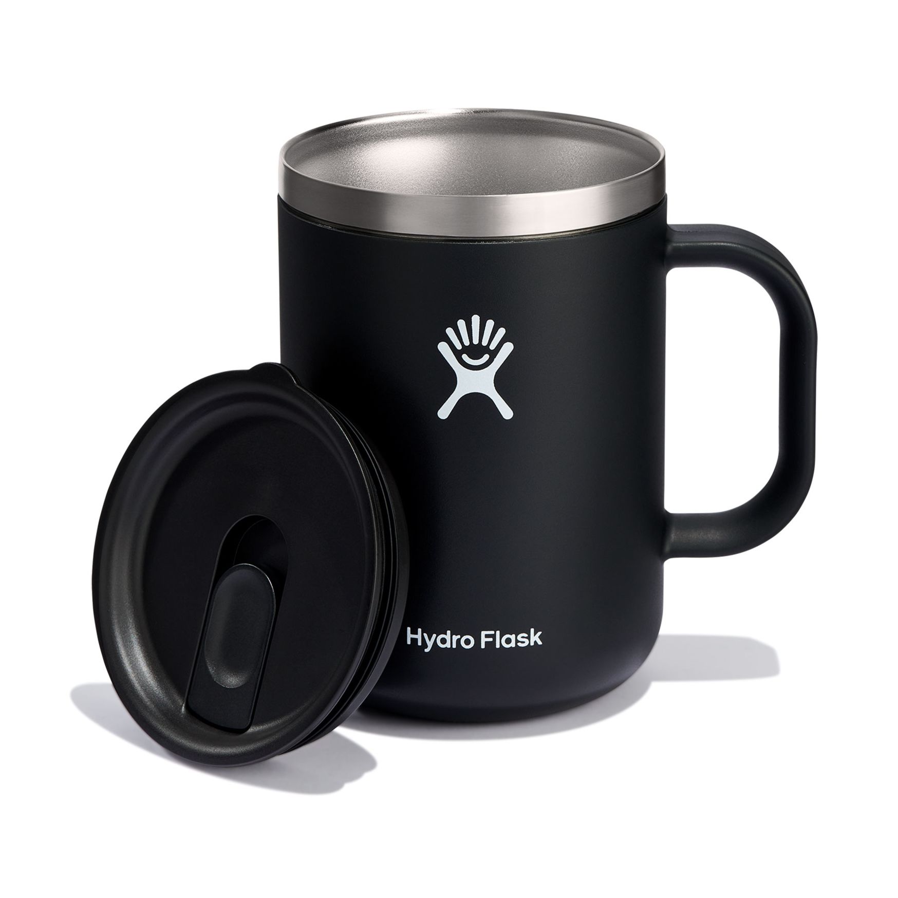 Black Hydro Flask 24 oz Mug | AMXDLVI-46