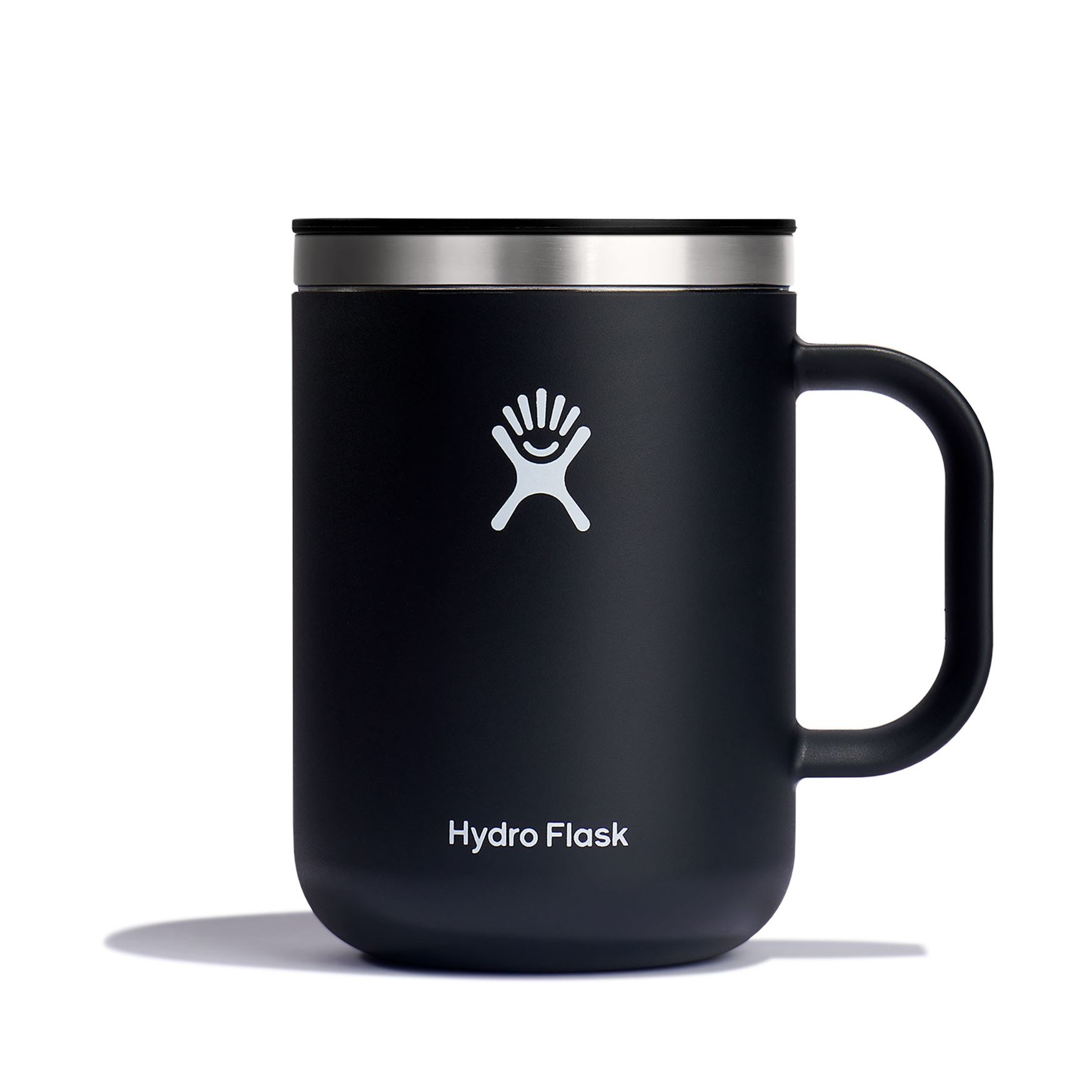 Black Hydro Flask 24 oz Mug | AMXDLVI-46