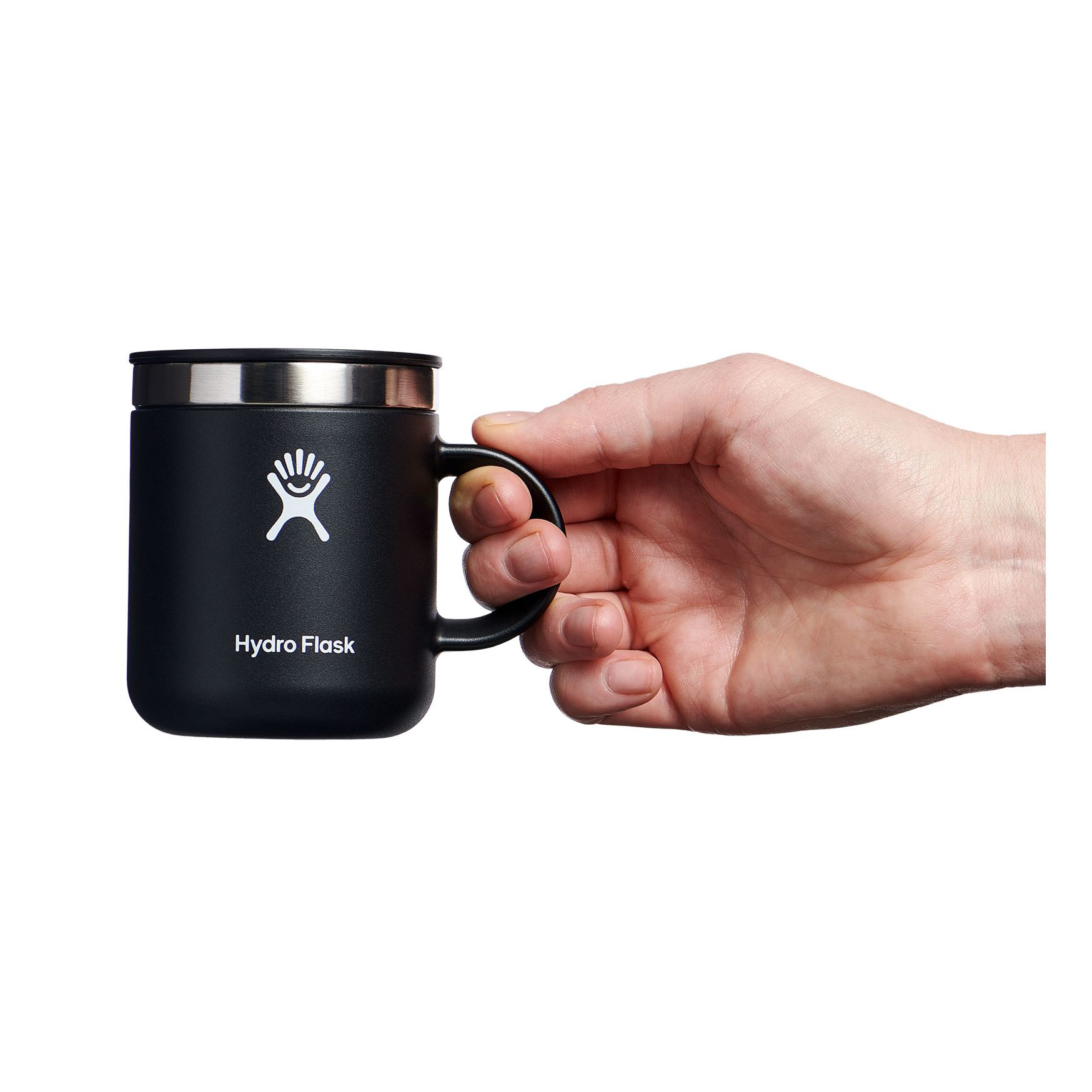 Black Hydro Flask 6 oz Mug | VHNXZTC-06