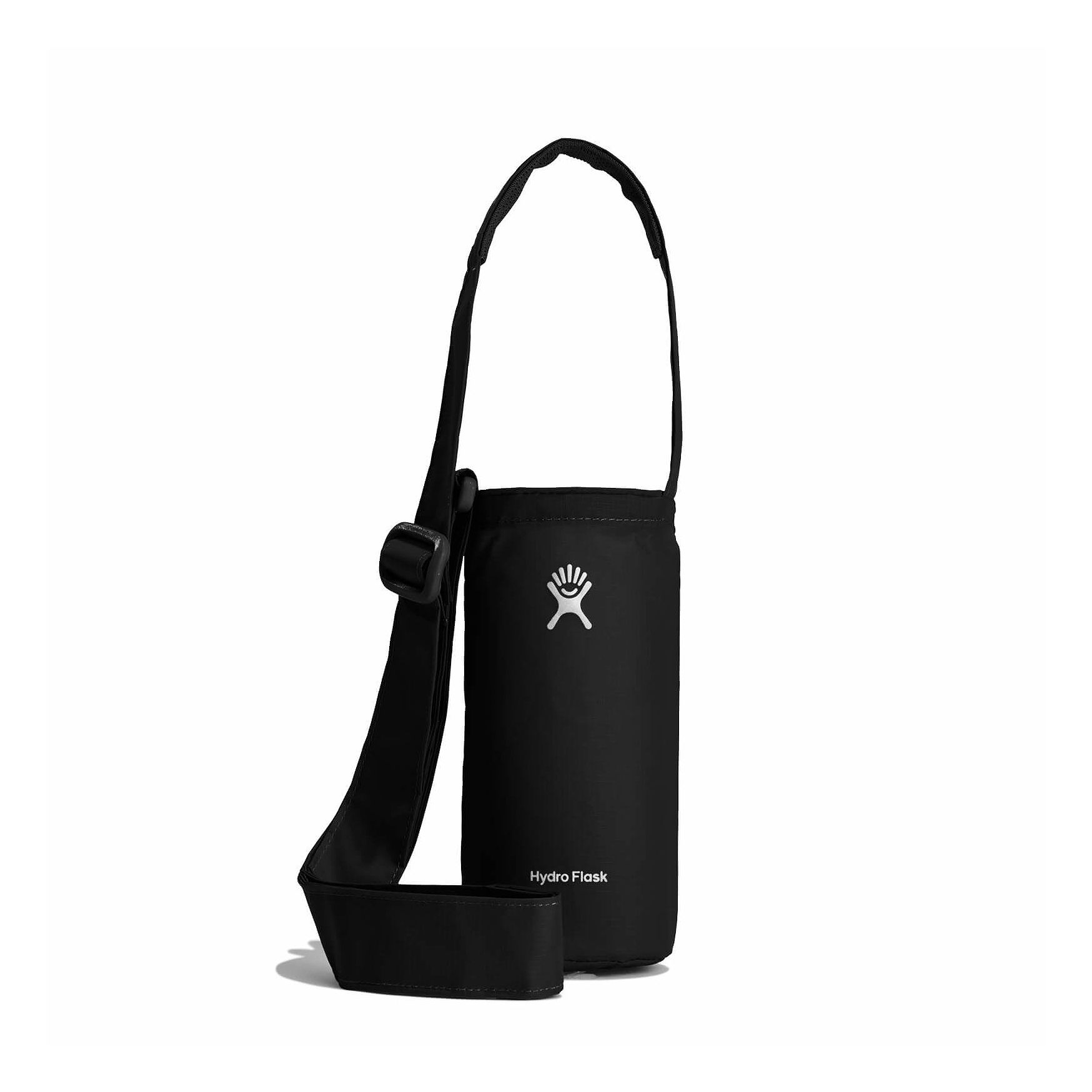 Black Hydro Flask Small Packable Bottle Sling | ENKVBLC-19