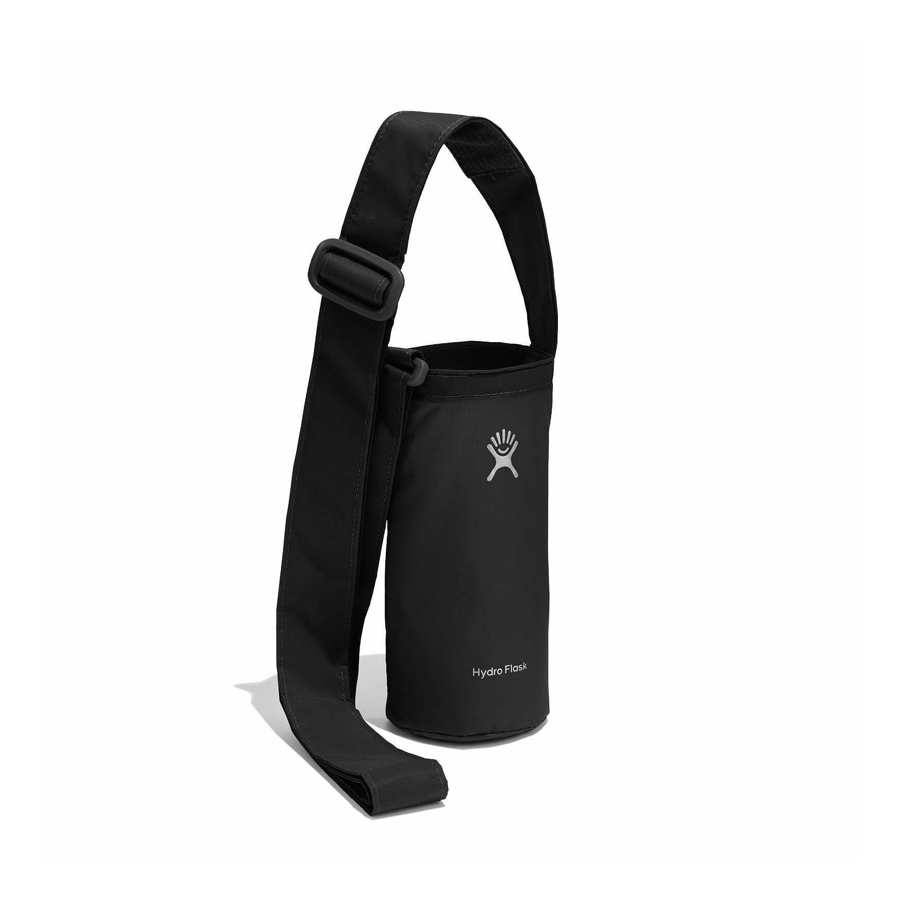 Black Hydro Flask Small Packable Bottle Sling | ENKVBLC-19