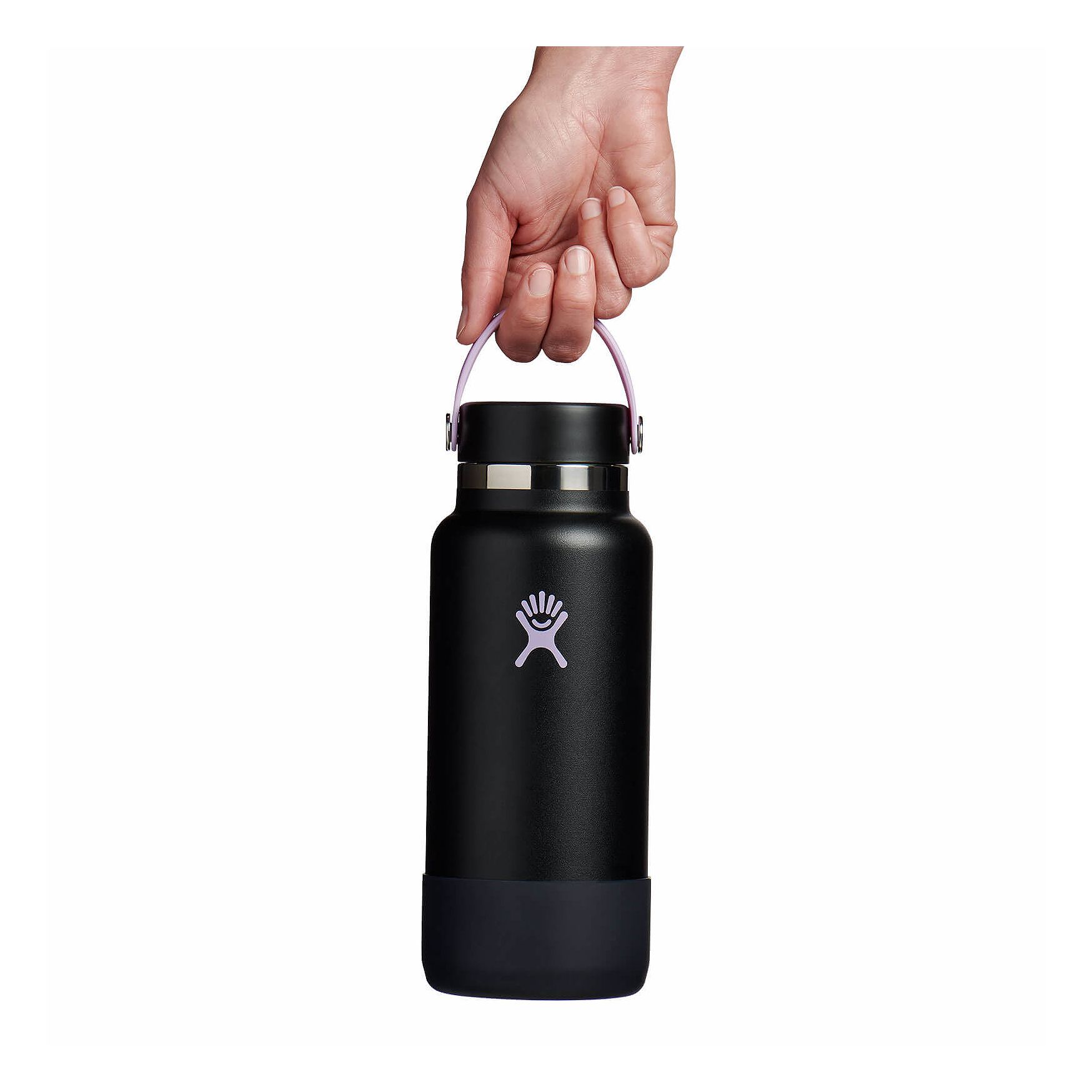 Black Hydro Flask Tilly's Special Edition 32 oz Wide Mouth | LSDUBZM-96