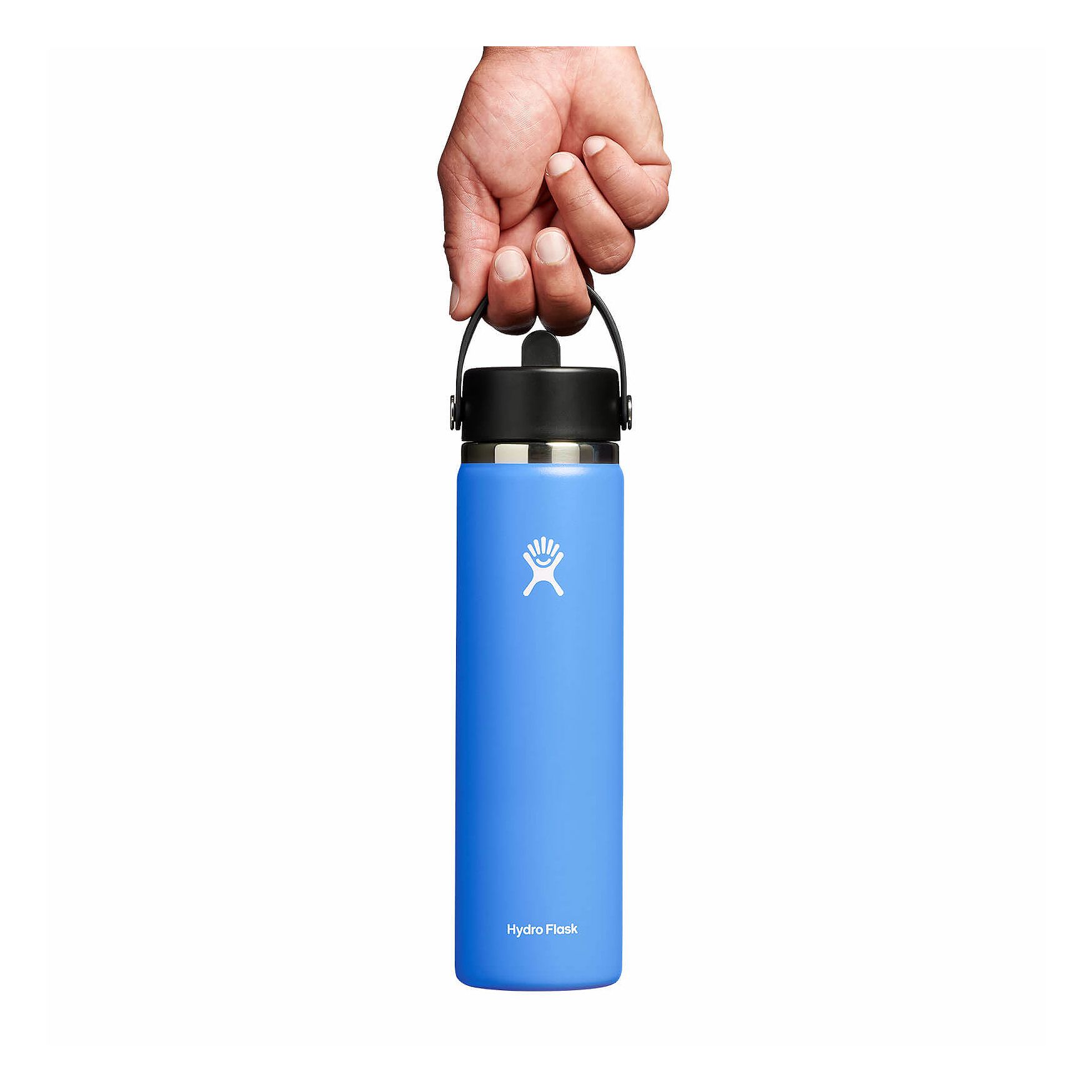 Cascade Hydro Flask 24 oz Wide Mouth with Flex Straw Cap | ZLJAQBD-40