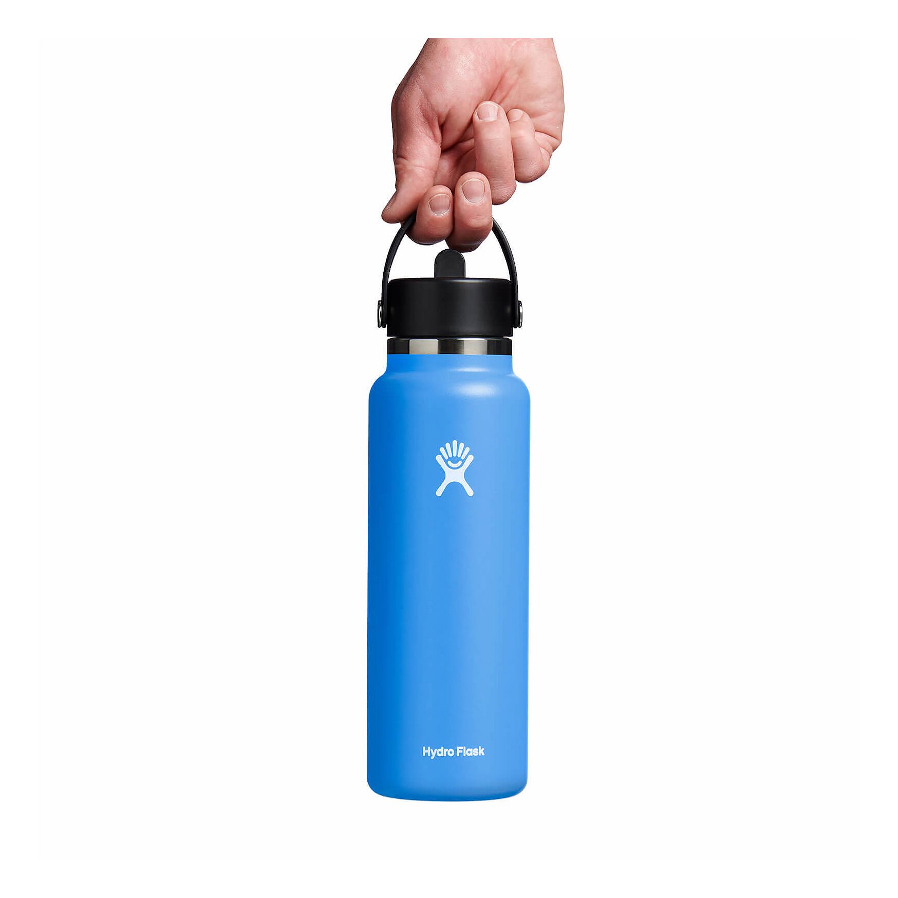 Cascade Hydro Flask 40 oz Wide Mouth with Flex Straw Cap | KYFBRJH-35