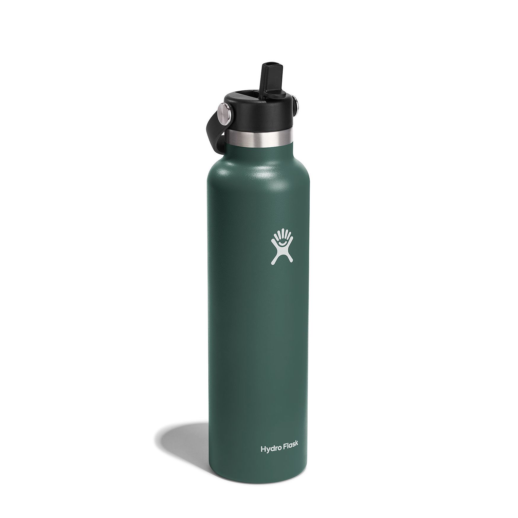 Fir Hydro Flask 24 oz Standard Mouth with Flex Straw Cap | LINCHVQ-34