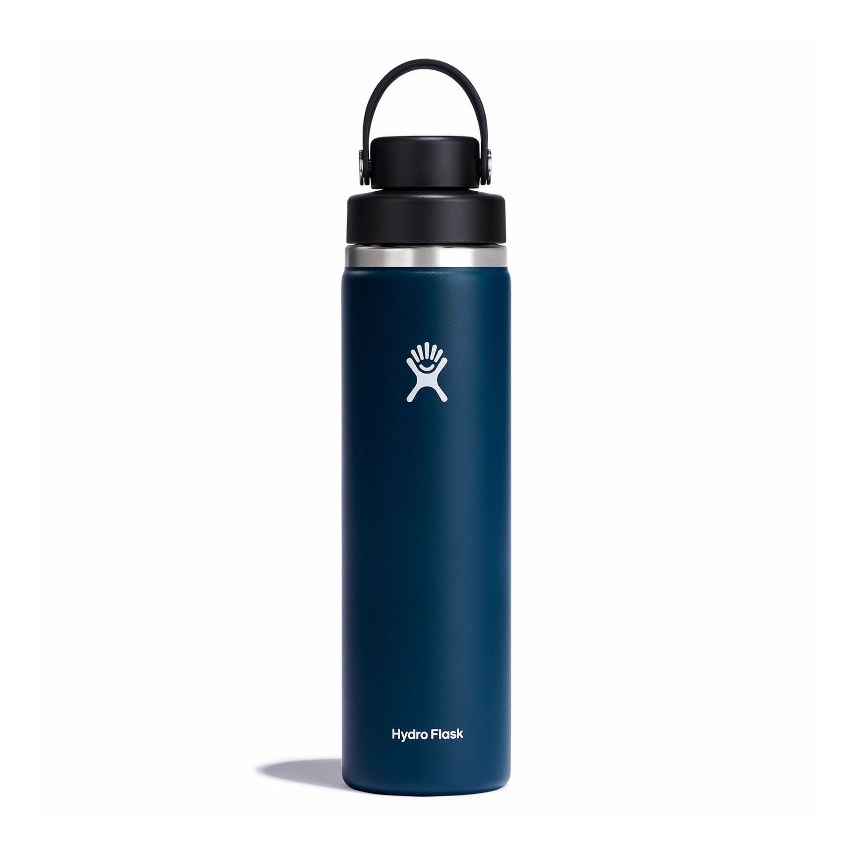 Indigo Hydro Flask 24 oz Wide Mouth with Flex Chug Cap | FUWEIYG-73