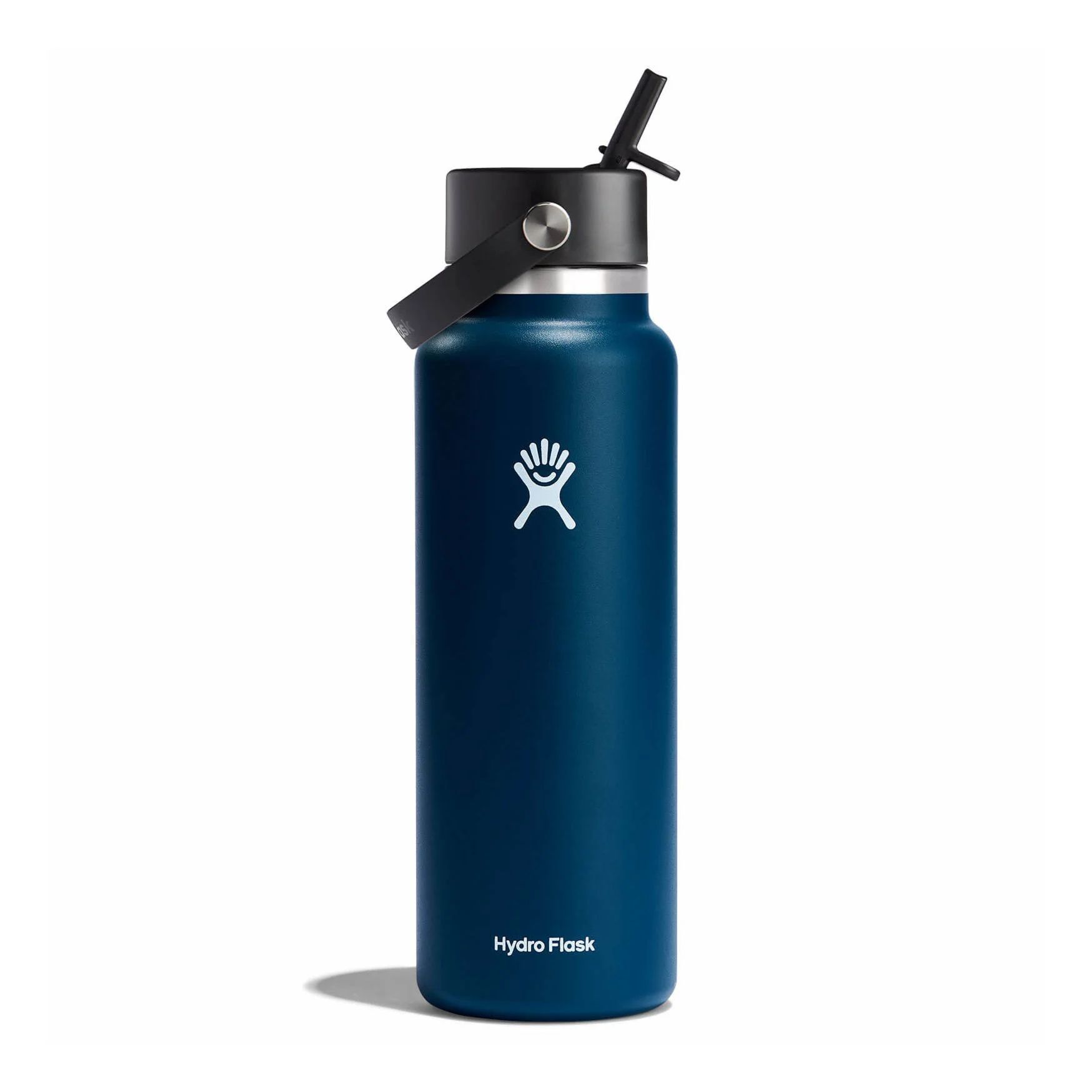 Indigo Hydro Flask 40 oz Wide Mouth with Flex Straw Cap | AEOJUWB-06