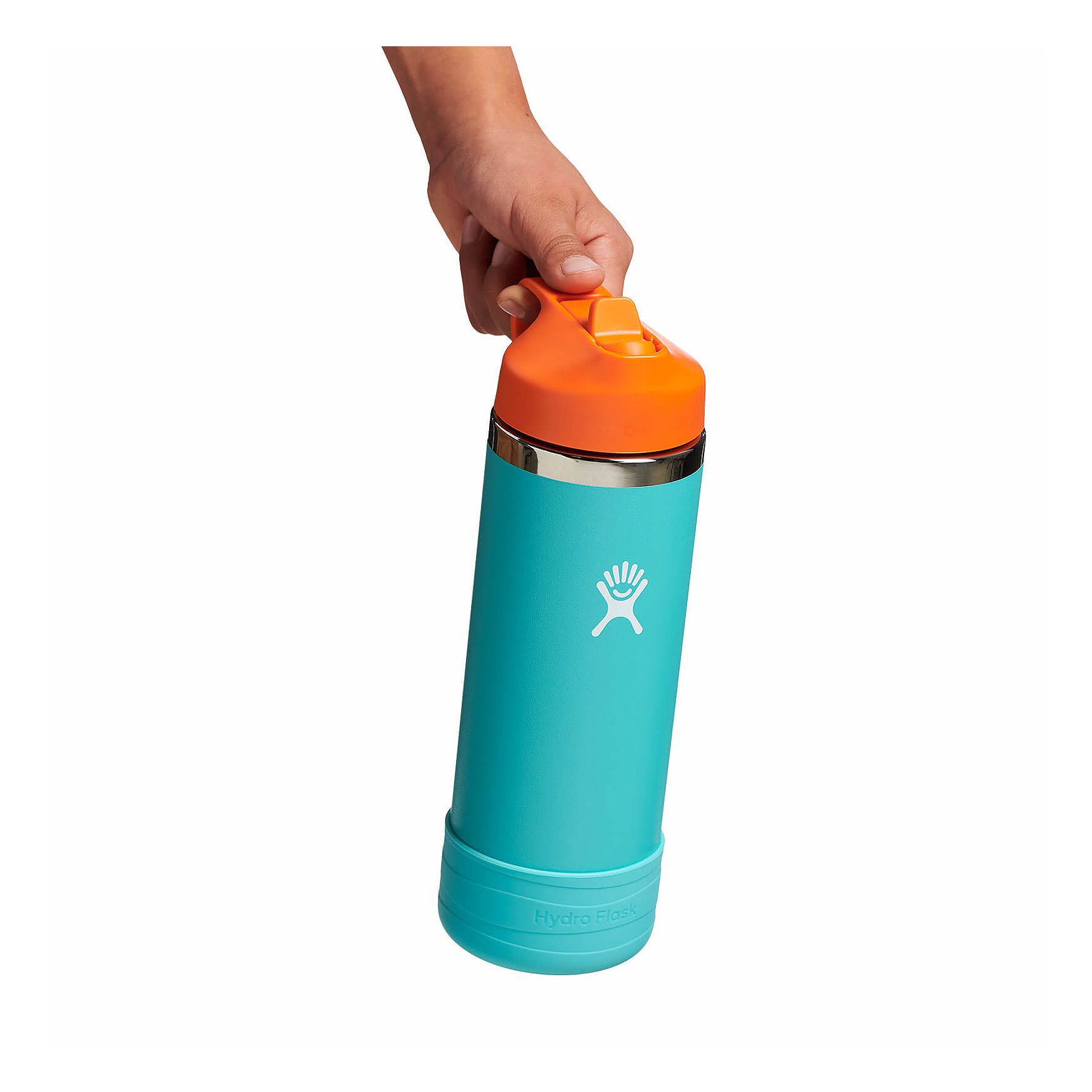 Seaspray Hydro Flask 18 oz Kids Wide Mouth w/ Straw Cap | RBMWQZV-64