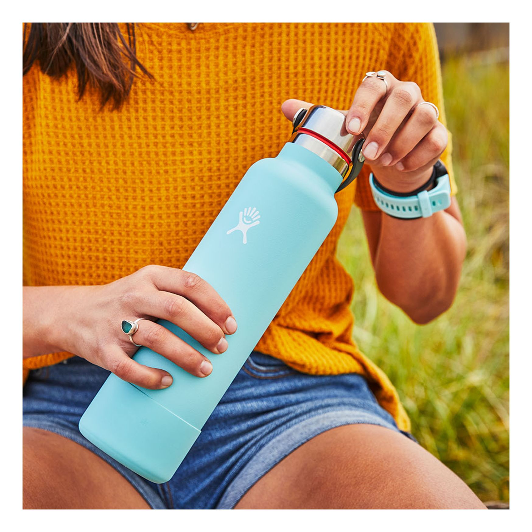 Stainless Hydro Flask Standard Mouth Flex Cap | RGESYZW-93