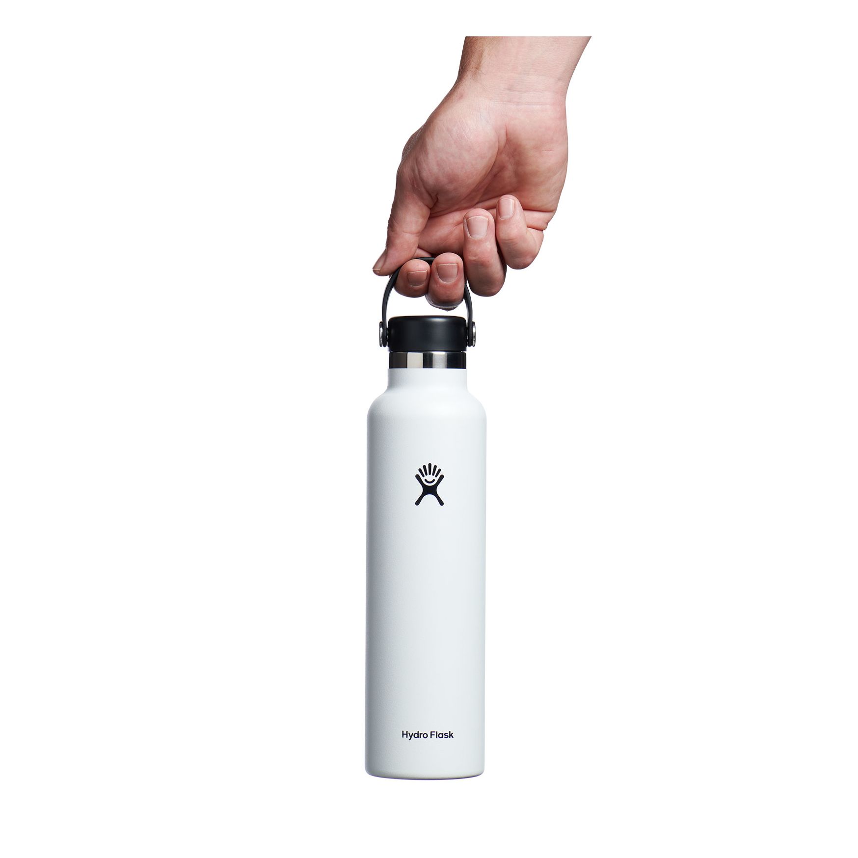 White Hydro Flask 24 oz Standard Mouth | BWSCLGT-07