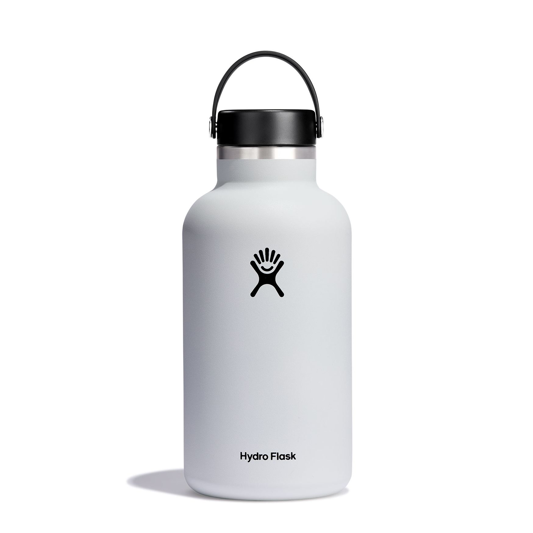 White Hydro Flask 64 oz Wide Mouth | GQHDUVF-39